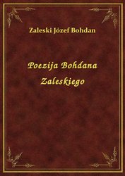 : Poezija Bohdana Zaleskiego - ebook