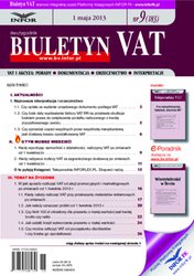 : Biuletyn VAT - e-wydanie – 9/2013