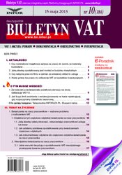 : Biuletyn VAT - e-wydanie – 10/2013