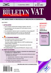 : Biuletyn VAT - e-wydanie – 11/2013