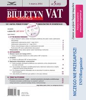 : Biuletyn VAT - e-wydanie – 5/2014
