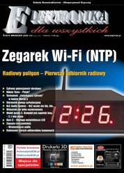 : Elektronika dla Wszystkich - e-wydanie – 9/2016