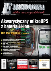 : Elektronika dla Wszystkich - e-wydanie – 11/2020
