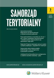 : Samorząd Terytorialny - e-wydanie – 3/2023