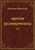 ebooki: Artyzm Kochanowskiego - ebook