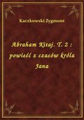 Abraham Kitaj. T. 2 : powieść z czasów króla Jana - ebook