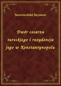 Dwór cesarza tureckiego i rezydencja jego w Konstantynopolu - ebook