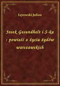 Josek Gesundhelt i S-ka : powieść z życia żydów warszawskich - ebook