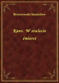 Kant. W stulecie śmierci - ebook