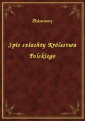Spis szlachty Królestwa Polskiego - ebook