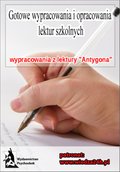 szkolne: Wypracowania - Sofokles "Antygona" - ebook