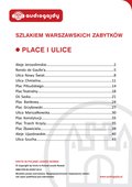 Wakacje i podróże: Place i ulice. Szlakiem warszawskich zabytków - ebook