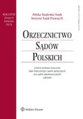 Orzecznictwo Sądów Polskich – e-wydanie – 4/2024