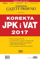 : Korekta JPK i VAT 2017 - ebook