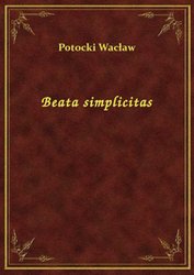 : Beata simplicitas - ebook