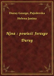 : Nina : powieść Jerzego Duruy - ebook