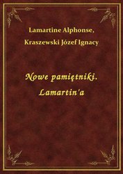 : Nowe pamiętniki. Lamartin'a - ebook