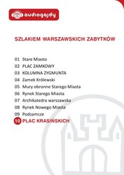 : Plac Krasińskich. Szlakiem warszawskich zabytków - audiobook