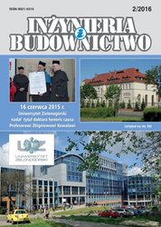 : Inżynieria i Budownictwo  - e-wydanie – 2/2016