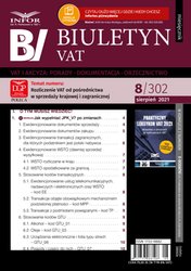 : Biuletyn VAT - e-wydanie – 8/2021