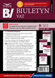 : Biuletyn VAT - e-wydanie – 9/2021