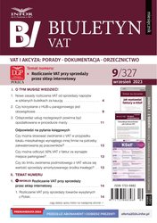 : Biuletyn VAT - e-wydanie – 9/2023